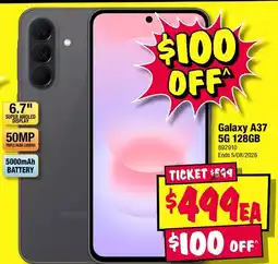 JB Hi-Fi Galaxy A37 offer