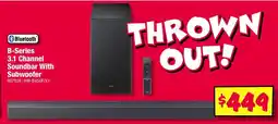 JB Hi-Fi B Series 3.1 Channel Soundbar With Subwoofer offer