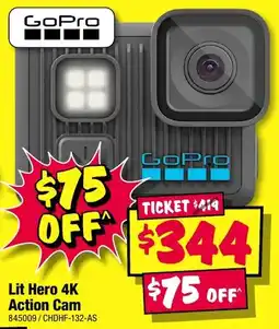 JB Hi-Fi GoPro Lit Hero 4K Action Cam offer