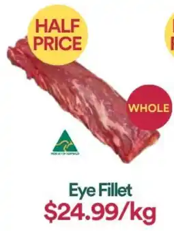 WHOLEFARMS Eye Fillet offer