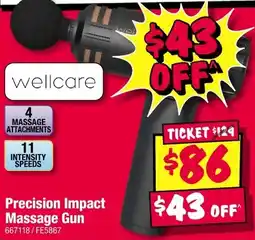 JB Hi-Fi wellcare Precision Impact Massage Gun offer