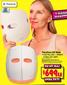JB Hi-Fi TheraFace LED Mask offer