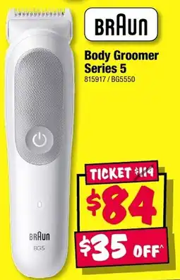 JB Hi-Fi Braun Body Groomer Series 5 offer