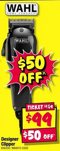 JB Hi-Fi Wahl Designer Clipper offer