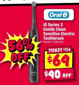 JB Hi-Fi Oral-B iO Series 2 Gentle Clean Sensitive Electric Toothbrush offer