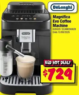 JB Hi-Fi DeLonghi Magnifica Evo Coffee Machine offer