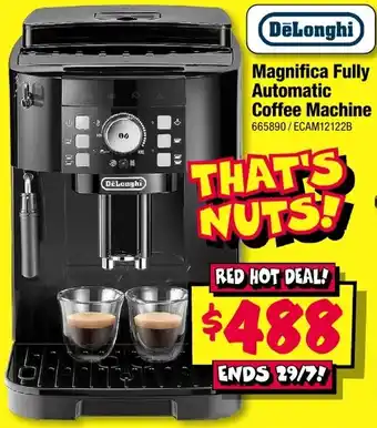 JB Hi-Fi DeLonghi Magnifica Fully Automatic Coffee Machine offer