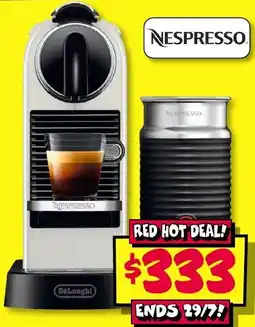 JB Hi-Fi Nespresso coffee machine offer
