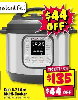 JB Hi-Fi Instant Pot Duo 5.7 Litre Multi-Cooker offer