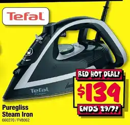 JB Hi-Fi Tefal Puregliss Steam Iron offer