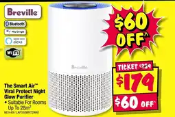 JB Hi-Fi Breville The Smart AirTM Viral Protect Night Glow Purifier offer