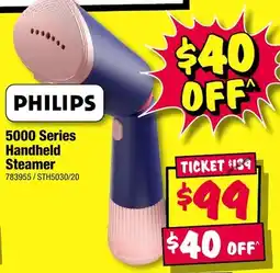 JB Hi-Fi Philips 5000 Series Handheld Steamer offer