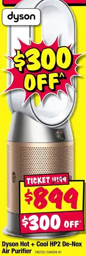 JB Hi-Fi Dyson Hot + Cool HP2 De-Nox Air Purifier offer