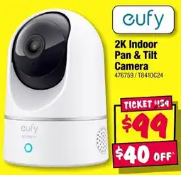 JB Hi-Fi Eufy 2K Indoor Pan & Tilt Camera offer