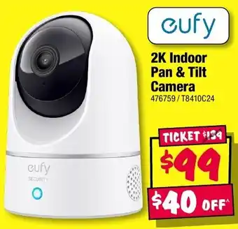 JB Hi-Fi Eufy 2K Indoor Pan & Tilt Camera offer