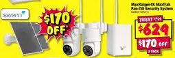 JB Hi-Fi MaxRanger4K MaxTrak Pan-Tilt Security System offer