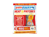 Pharmacy4Less Pain Away Heat Patches Regular 5 Pack offer