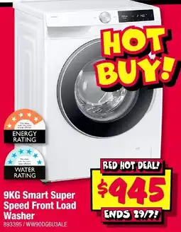 JB Hi-Fi 9KG Smart Super Speed Front Load Washer offer