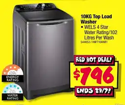 JB Hi-Fi WELS 4 Star Washer offer