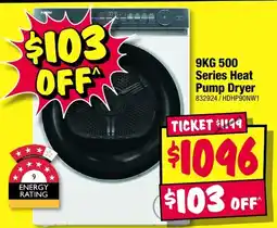JB Hi-Fi Haier 9KG 500 Series Heat Pump Dryer offer