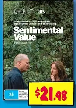 JB Hi-Fi Sentimental Value offer