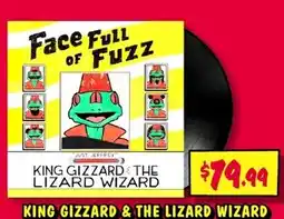 JB Hi-Fi Face Full of Fuzz by King Gizzard & The Lizard Wizard offer