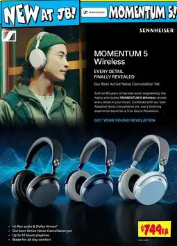 JB Hi-Fi MOMENTUM 5 Wireless offer