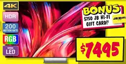 JB Hi-Fi JB Hi-Fi TV offer