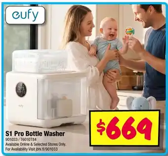 JB Hi-Fi eufy S1 Pro Bottle Washer offer