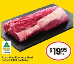 IGA Australian Economy Beef Scotch Fillet Portions offer