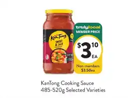 Foodworks KanTong Cooking Sauce offer