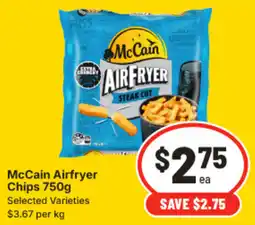 IGA McCain Airfryer Chips offer