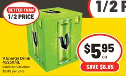 IGA V Energy Drink offer