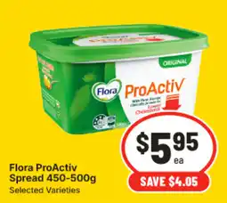 IGA Flora ProActiv Spread offer