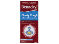 Benadryl PE Cough Liquid Chesty Cough & Nasal Decongestant 200ml