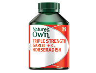 Good Price Pharmacy Nature’s Own Triple Strength Garlic + C, Horseradish 150 Tablets offer