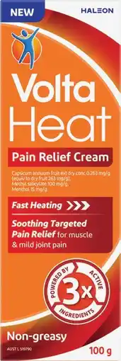 Soul Pattinson Chemist VoltaHeat Pain Relief Cream offer