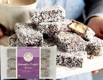 IGA Scrumptious Baker’s Oven Lamington Fingers 350g offer