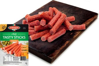 IGA D’Orsogna Mild or Hot & Spicy Tasty Sticks 400g offer