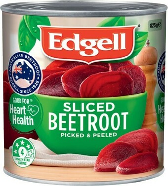 IGA Edgell Sliced Beetroot 825g offer