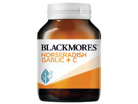 Good Price Pharmacy Blackmores Horseradish, Garlic + C 90 Tablets offer