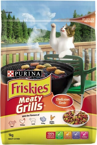 IGA Friskies Cat Food 1kg Selected Varieties offer