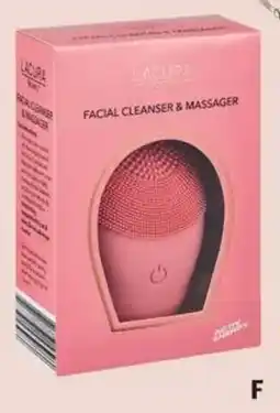ALDI Lacura beauty battery operated silicone facial cleanser & massager offer