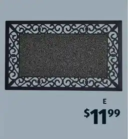 ALDI Artificial coir mat offer
