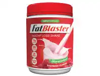 Naturopathica FatBlaster Weight Loss Shake 30% Less Sugar Raspberry 430g