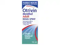 Otrivin Menthol Adult Nasal Spray 10ml