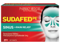 Good Price Pharmacy Sudafed PE Sinus Pain Relief 24 Tablets offer