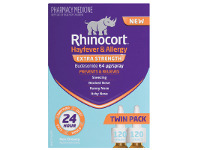 Good Price Pharmacy Rhinocort Hayfever & Allergy Extra Strength 120 Dose Twin Pack offer