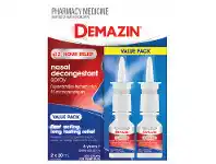 Good Price Pharmacy Demazin 12hr Nasal Decongestant Spray 20ml Twin Pack offer