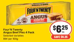 IGA Four'n Twenty Angus Beef Pies offer